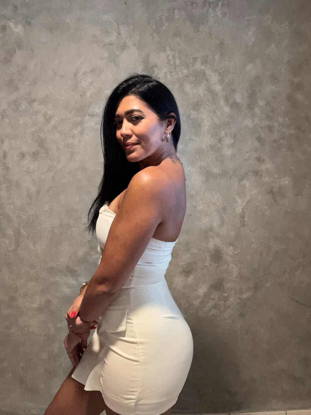 OFF SHOULDER ROMPER WITH OVERLAP