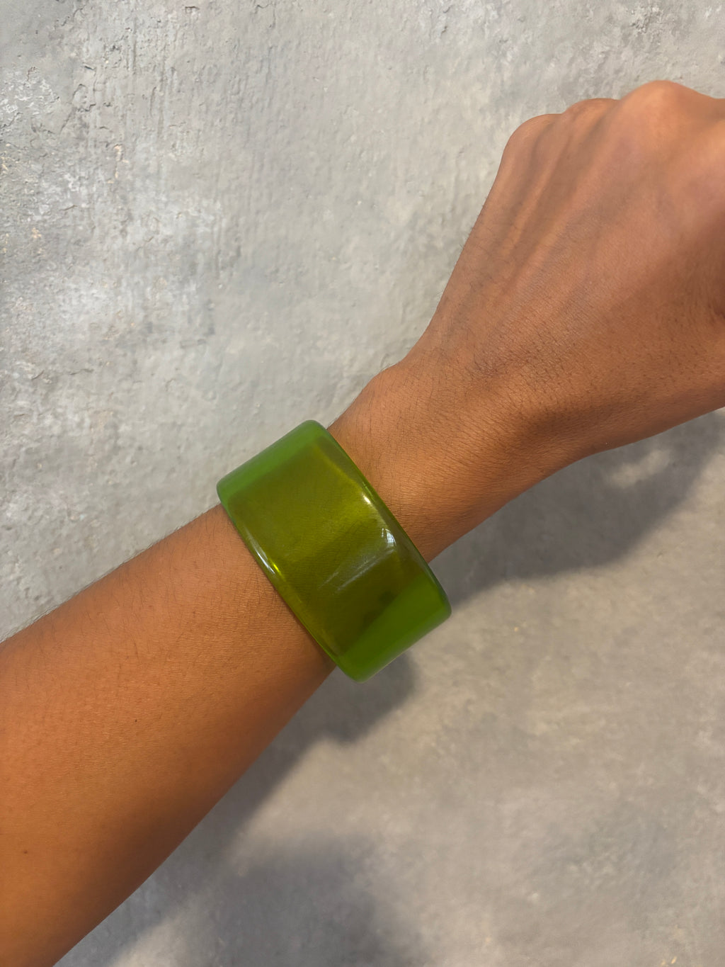 CANDY GEOMETRIC RESIN BRACELETS