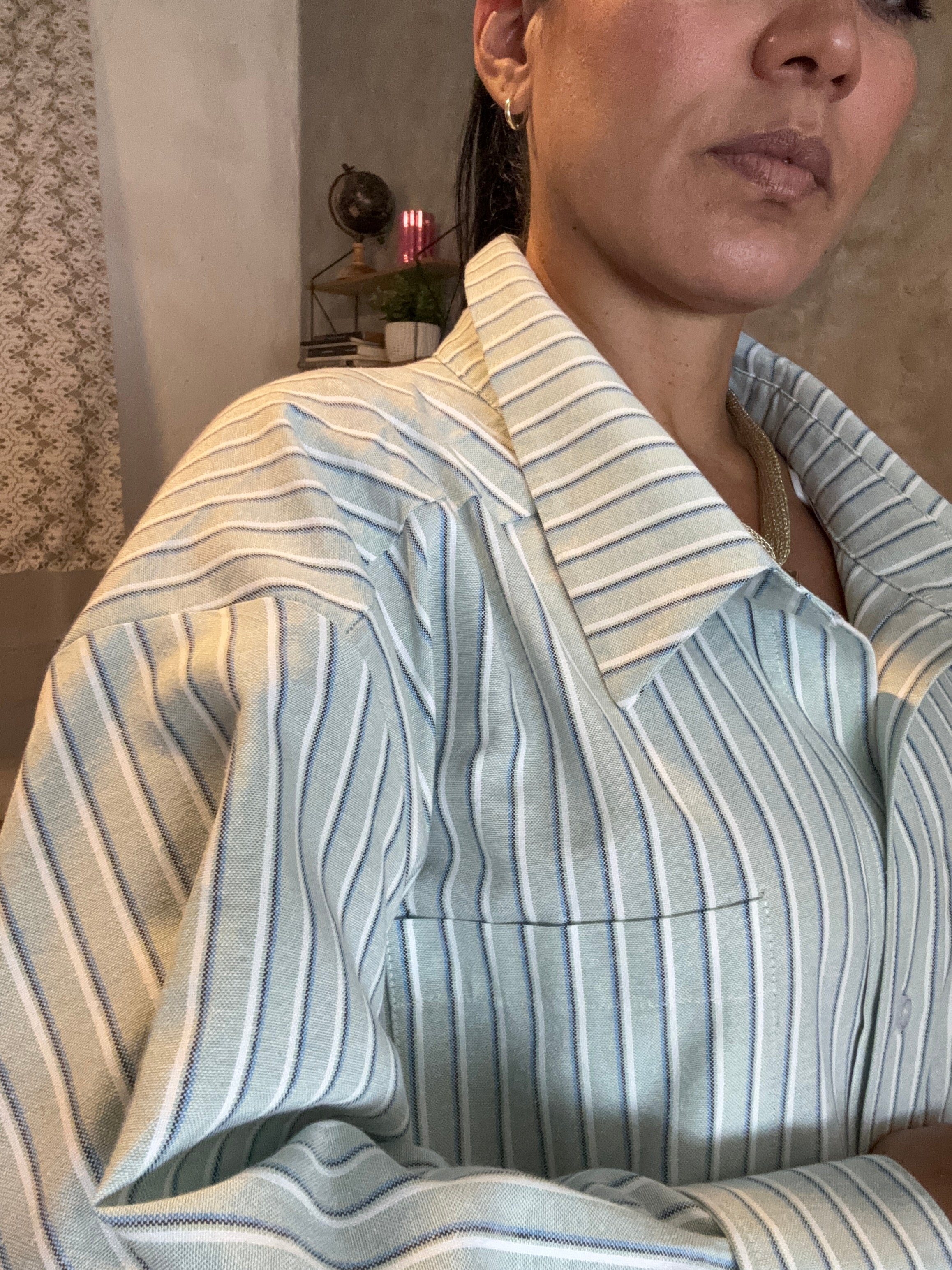 STRIPE OVERSIZED SHIRT